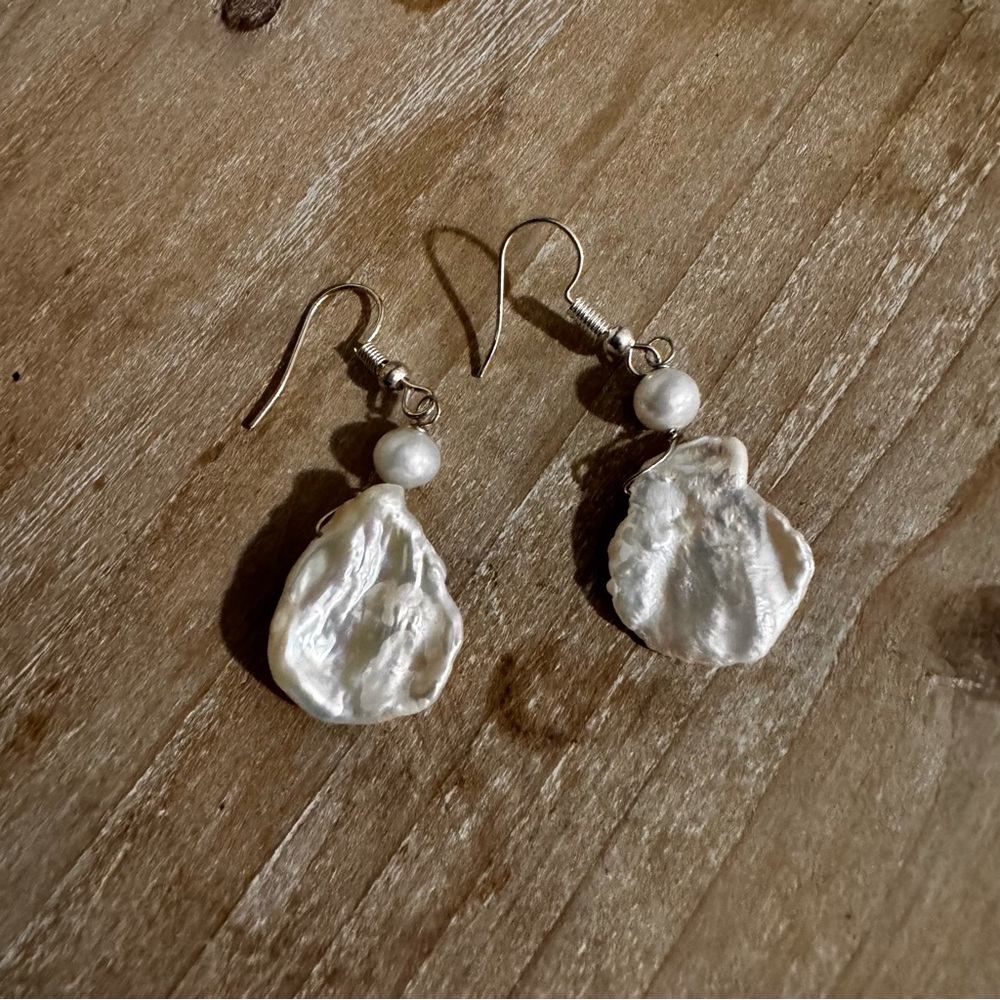 Elegant Pearl Drop Earrings